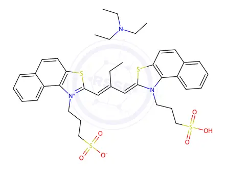 Chemical structure of Red sensitizer Brk 5714