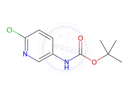 Chemical structure of tert-Butyl (6-chloropyridin-3-yl)carbamate