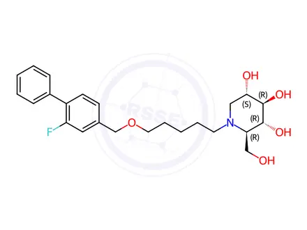 Chemical structure of Nizubaglustat Impurity 1