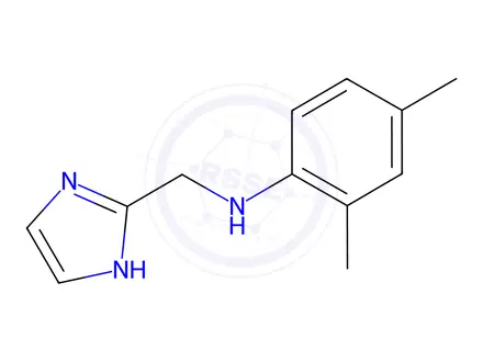 Chemical structure of n-((1h-Imidazol-2-yl)methyl)-2,4-dimethylaniline