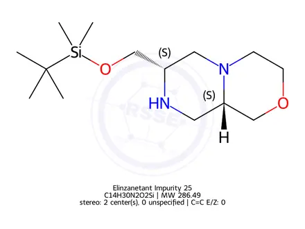 Chemical structure of Elinzanetant Impurity 62