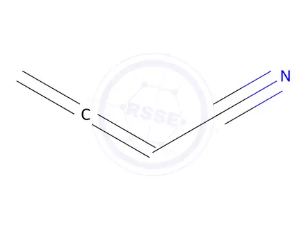 Chemical structure of buta-2,3-dienenitrile