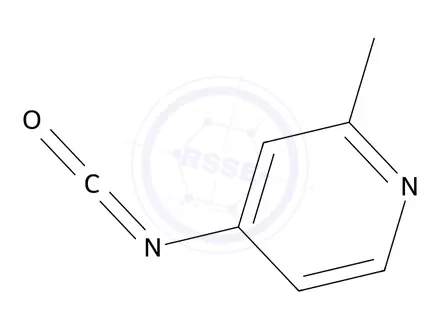 Chemical structure of 4-Isocyanato-2-methylpyridine