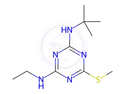 Chemical structure of Terbutryn
