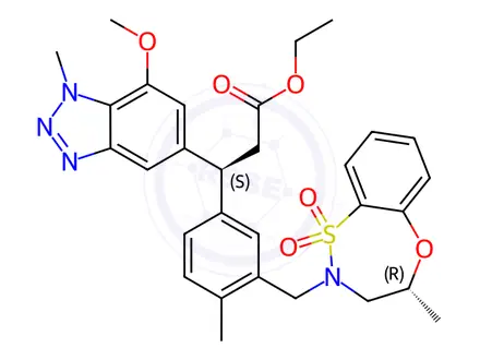 Chemical structure of KI-696 Impurity 17