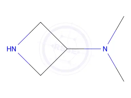 Chemical structure of 3-(Dimethylamino)azetidine Dihydrochloride