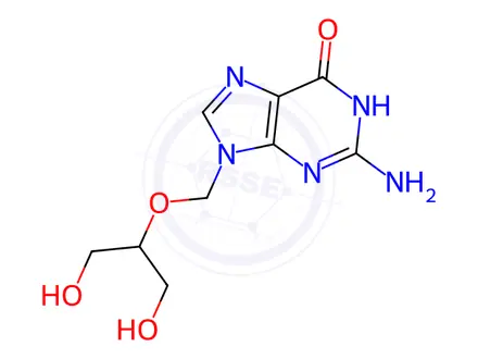 Chemical structure of Valganciclovir EP Impurity A