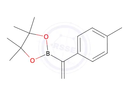 Chemical structure of 4,4,5,5-Tetramethyl-2-(1-(p-tolyl)vinyl)-1,3,2-dioxaborolane