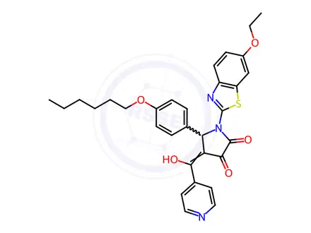 Chemical structure of Pantethine Impurity 1