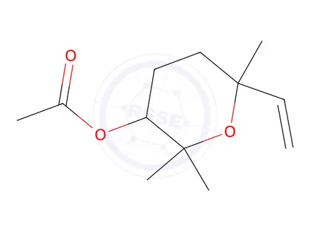 Chemical structure of Linalool Impurity 1