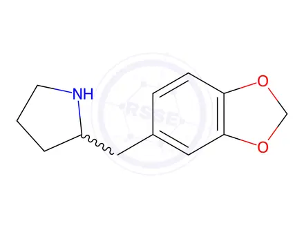 Chemical structure of 2-(benzo[d][1,3]dioxol-5-ylMethyl)pyrrolidine