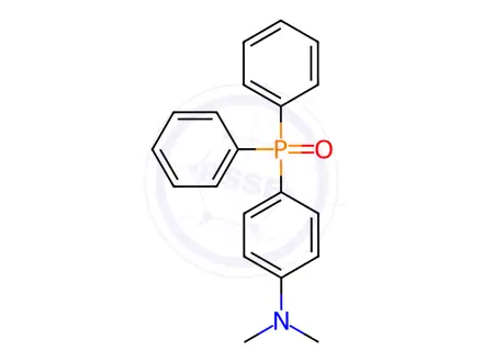 Chemical structure of (4-Dimethylamino)phenyl)diphenylphosphine oxide