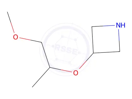 Chemical structure of 3-((1-Methoxypropan-2-yl)oxy)azetidine