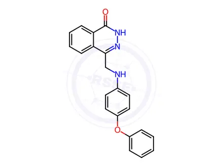 Chemical structure of 4-[(4-PHENOXYANILINO)METHYL]-1(2H)-PHTHALAZINONE