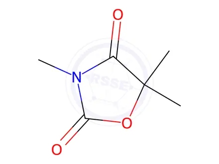 Chemical structure of Trimethadione