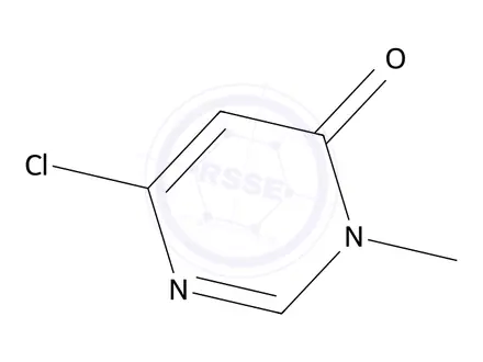 Chemical structure of 6-chloro-3-methyl-pyrimidin-4-one