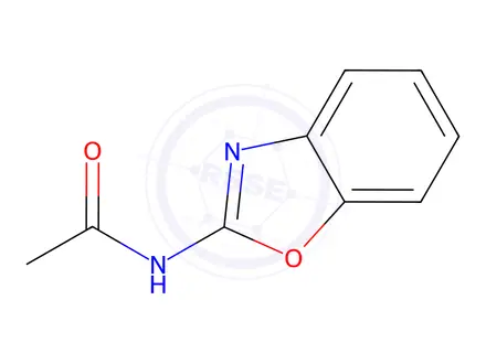 Chemical structure of N-(benzo[d]oxazol-2-yl)acetamide