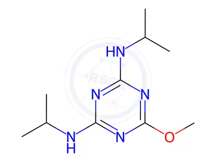 Chemical structure of Prometon