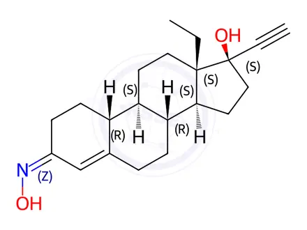 Chemical structure of Norgestimate Impurity 4 (Norgestimate EP Impurity D)