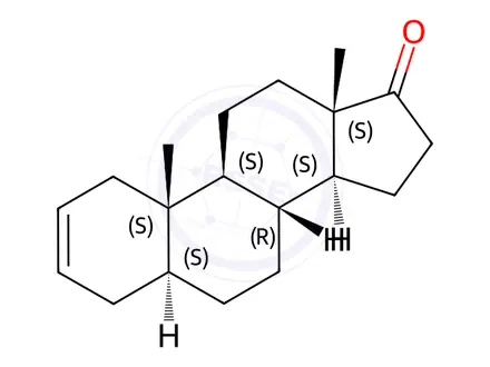 Chemical structure of (5α)-Androst-2-en-17-one