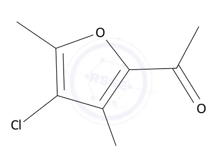 Chemical structure of 1-(4-Chloro-3-hydroxy-5-methylfuran-2-yl)ethanone