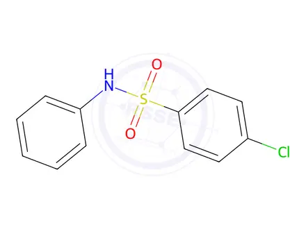 Chemical structure of 4-Chloro-N-phenylbenzenesulfonamide