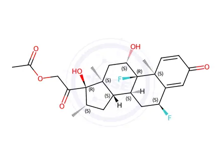 Chemical structure of Diflorasone 21-acetate