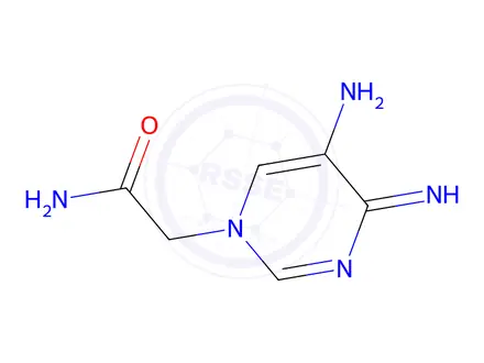 Chemical structure of 2-(5-Amino-4-iminopyrimidin-1(4H)-yl)acetamide