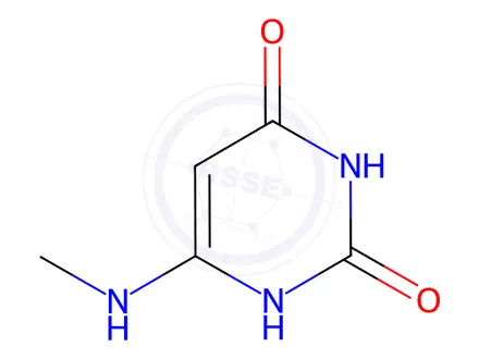 Chemical structure of Uracil Impurity 135