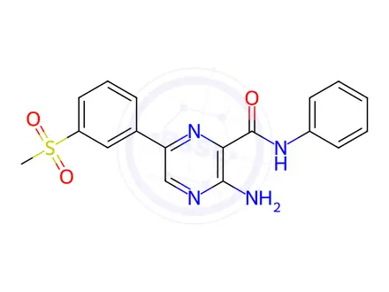 Chemical structure of VE-821 Impurity 3