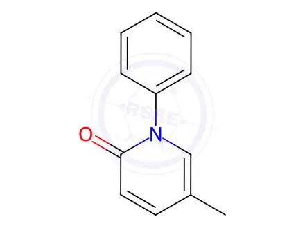 Chemical structure of Pirfenidone