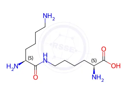 Chemical structure of N6-L-Lysyl-L-Lysine(Trihydrochloride)