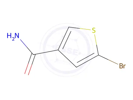 Chemical structure of 5-Bromothiophene-3-carboxamide