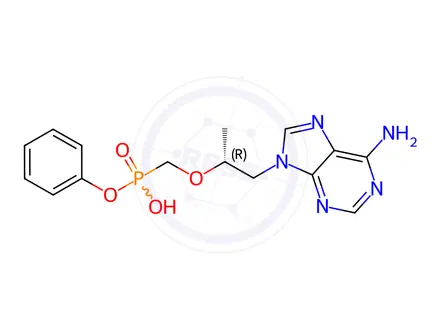 Chemical structure of Tenofovir Alafenamide Impurity 3