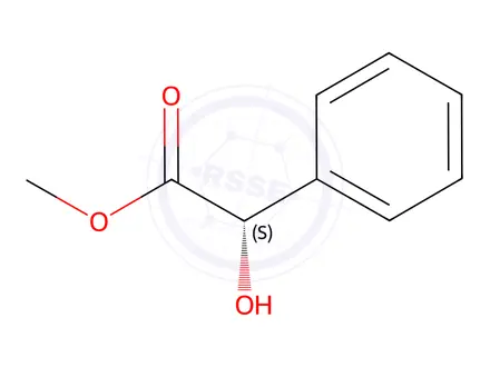 Chemical structure of Methyl (S)-(+)-Mandelate