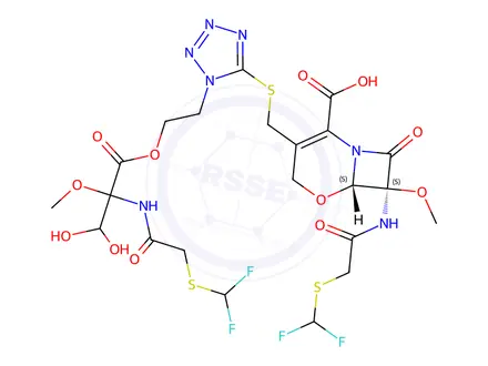 Chemical structure of Flomoxef Impurity 55
