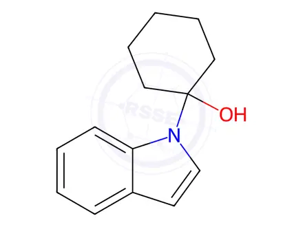 Chemical structure of 1-(1H-Indol-1-yl)cyclohexanol