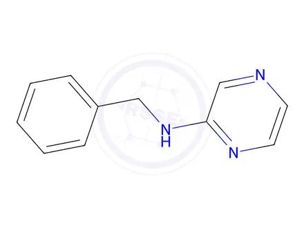 Chemical structure of N-Benzylpyrazin-2-amine