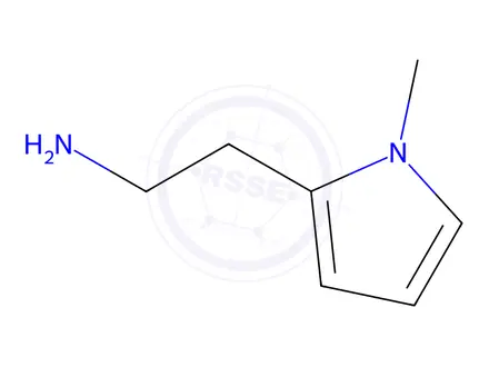 Chemical structure of 2-(1-Methyl-1H-pyrrol-2-yl)ethanamine