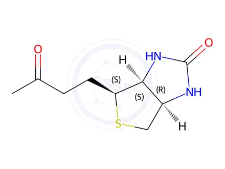 Chemical structure of Methyl bisnorbiotinyl ketone