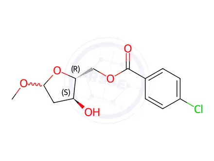 Chemical structure of Bezafibrate Impurity 21