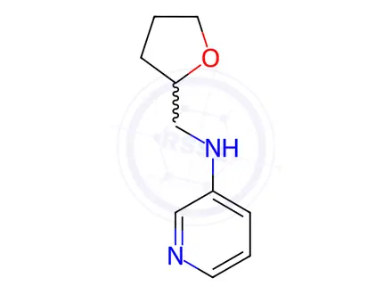 Chemical structure of N-((tetrahydrofuran-2-yl)methyl)pyridin-3-amine