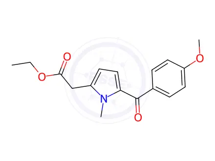 Chemical structure of Tolmetin Ethyl Impurity