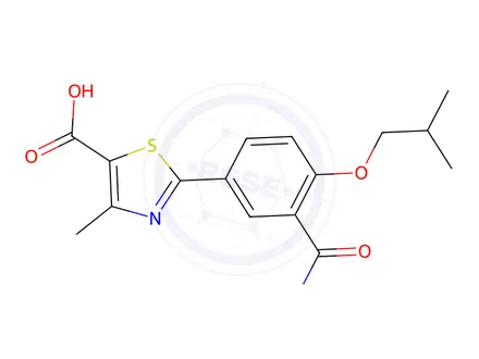 Chemical structure of Febuxostat Impurity 96