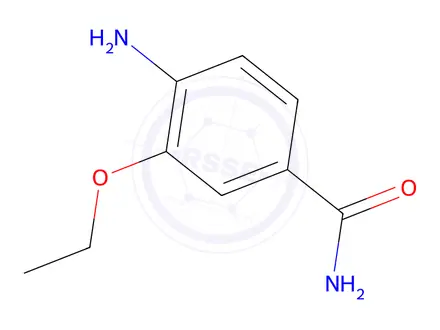 Chemical structure of 4-amino-3-ethoxybenzamide
