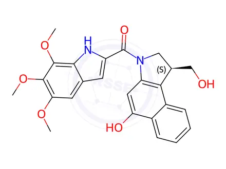 Chemical structure of Seco-Duocarmycin TM