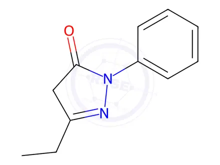 Chemical structure of Edaravone Impurity 90