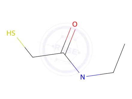 Chemical structure of N,N-diethyl-2-sulfanylacetamide