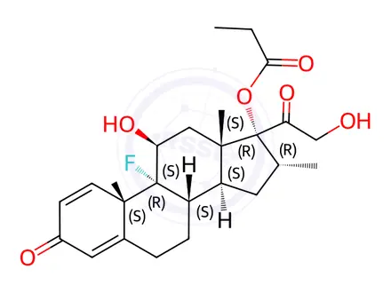 Chemical structure of Dexamethasone 17-Propionate (15423-89-9)