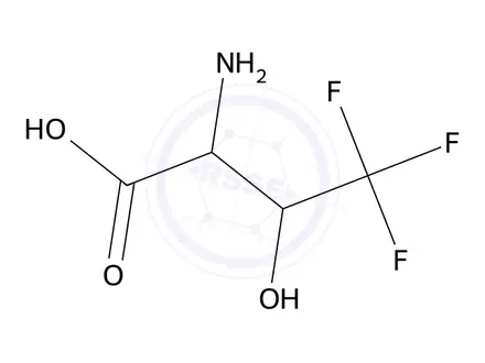 Chemical structure of D-Allothreonine, 4,4,4-trifluoro-